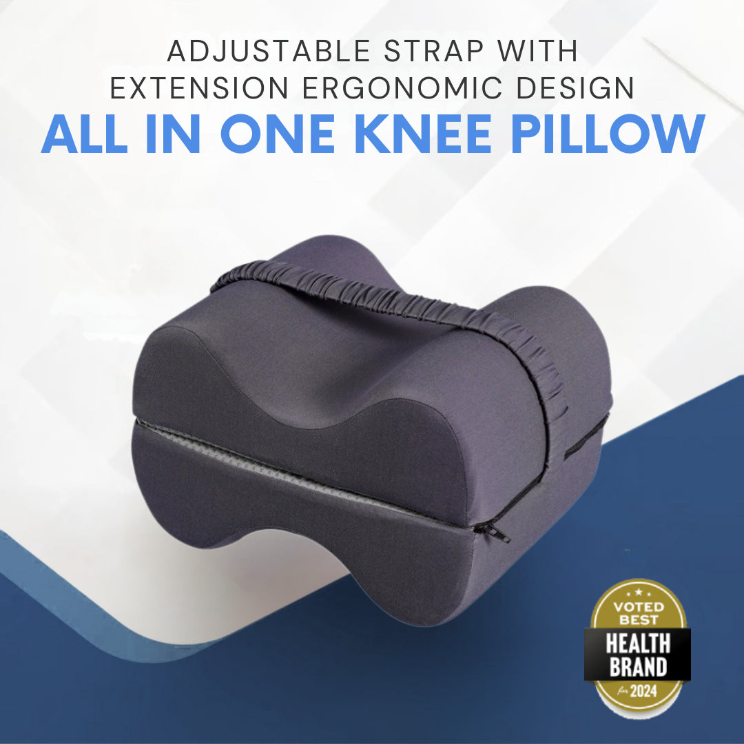 Ergonomic Knee Pillow for Side Sleepers with Memory Foam Design | Pain Relief & Spinal Alignment 0