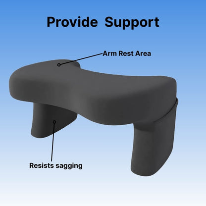 Ergonomic Memory Foam Lap Desk | Beveled Design for Comfort | Portable Computer Tray for Bed and Couch 3