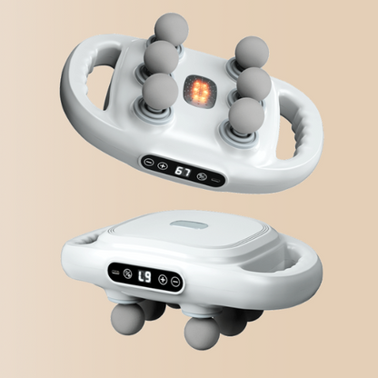 Fascia Series | Massage Gun with Six Interchangeable Heads | Adjustable Speeds for Deep Tissue Muscle Relief 9