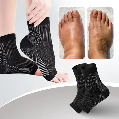 Foot Compression Sleeves | Lightweight Compression Socks with Breathable Design | Pain Relief for All-Day Comfort 1