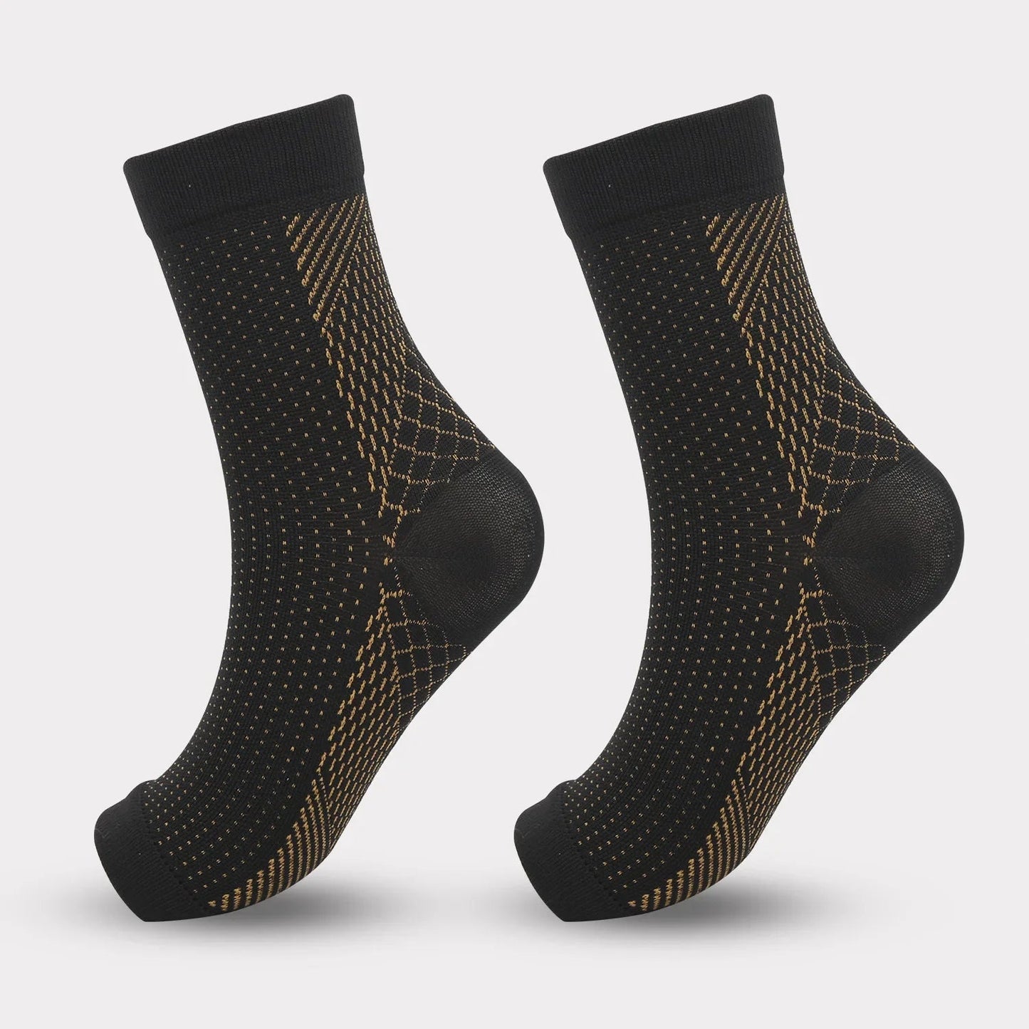 Foot Compression Sleeves | Lightweight Compression Socks with Breathable Design | Pain Relief for All-Day Comfort 9