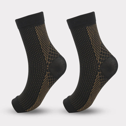 Foot Compression Sleeves | Lightweight Compression Socks with Breathable Design | Pain Relief for All-Day Comfort 9
