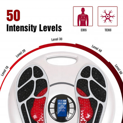 Foot Massager | EMS Foot and Calf Massager with Adjustable Intensity | Portable Device for Pain Relief and Relaxation 7