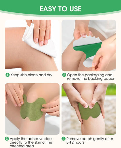 Herbal Knee Patches for Fast Pain Relief with Strong Adhesion | Easy Application for Enhanced Mobility 7