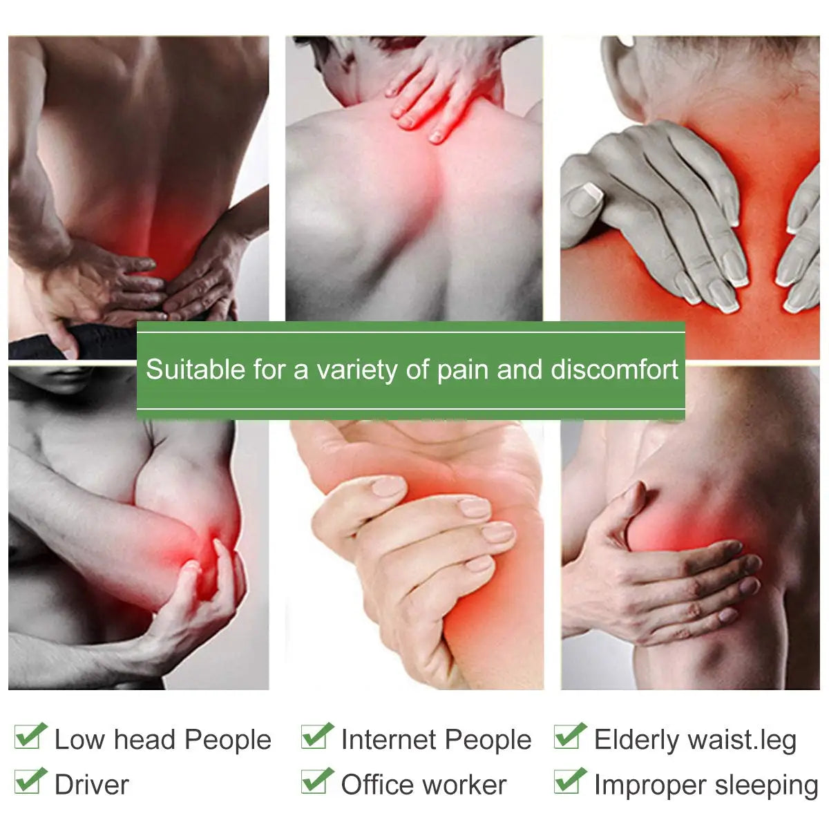Herbal Knee Patches for Fast Pain Relief with Strong Adhesion | Easy Application for Enhanced Mobility 8