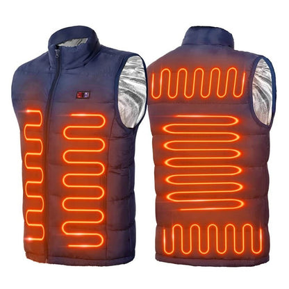 Innovative | Heated Vest with 9 Heating Zones | Lightweight Comfort for All-Day Warmth 4