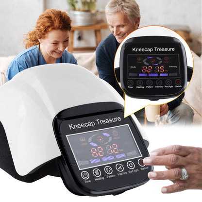Knee Cap Massager | Smart Infrared Device with 4D Airbag Wrap | Effective Pain Relief for Joints 4