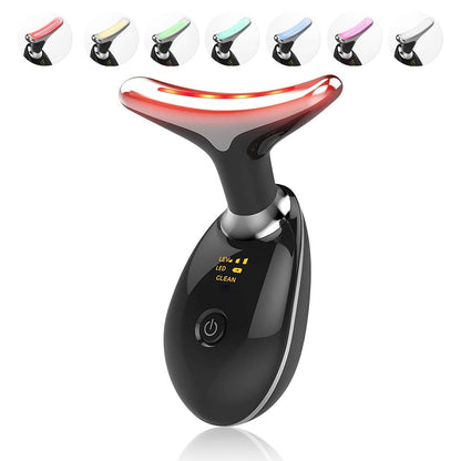 LED Light Therapy Face Massager with Multi-Color Modes for Youthful Skin 0
