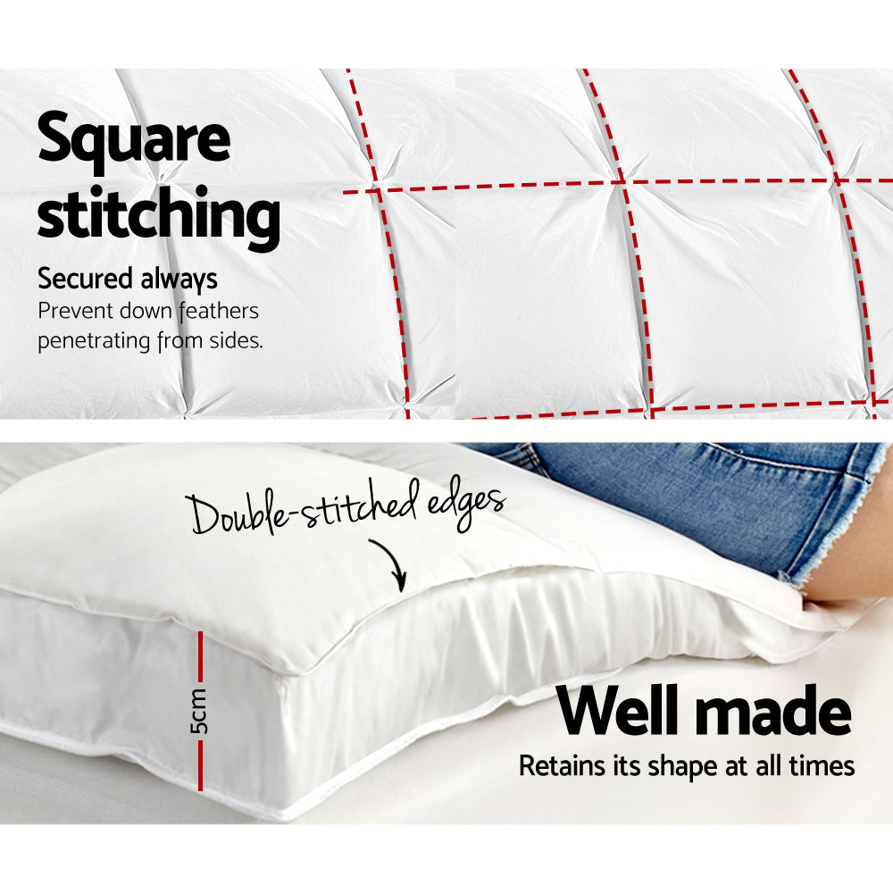 Luxury Mattress Topper | Cooling Pillowtop with 1000GSM Microfibre Filling | Mattress Topper Queen for Enhanced Sleep Comfort 2