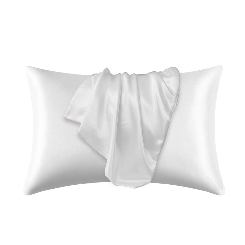 Luxury Satin Pillowcase | Silky Soft Fabric for Hair & Skin Care | Elegant Bedroom Essential 0