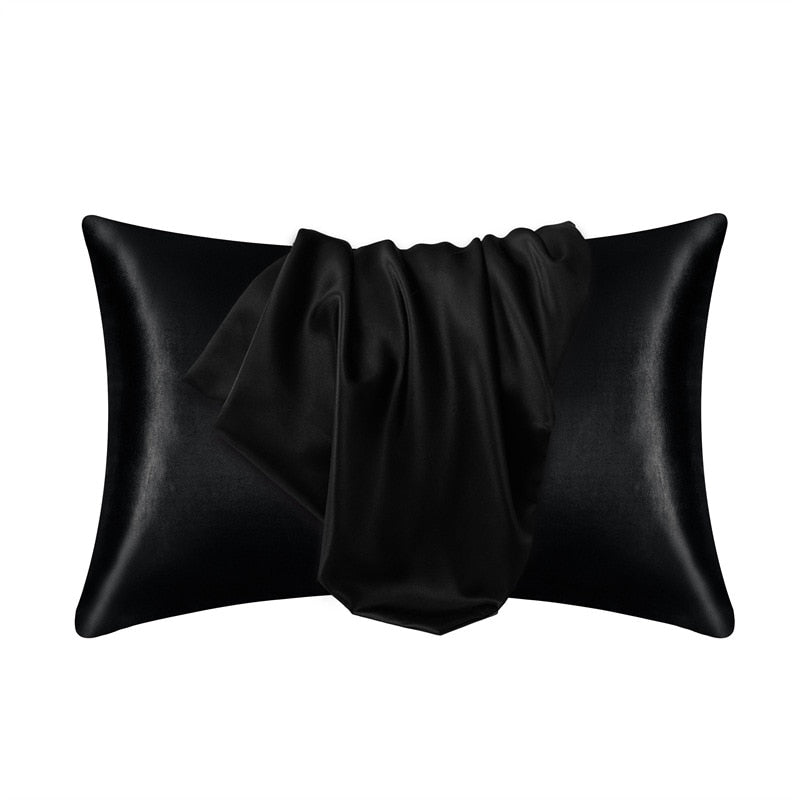 Luxury Satin Pillowcase | Silky Soft Fabric for Hair & Skin Care | Elegant Bedroom Essential 10