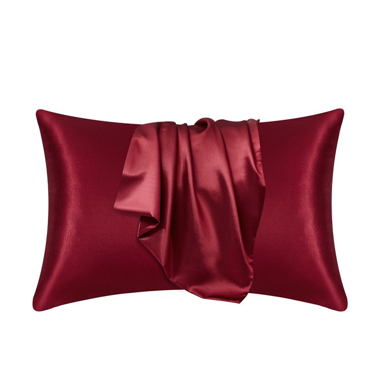 Luxury Satin Pillowcase | Silky Soft Fabric for Hair & Skin Care | Elegant Bedroom Essential 12