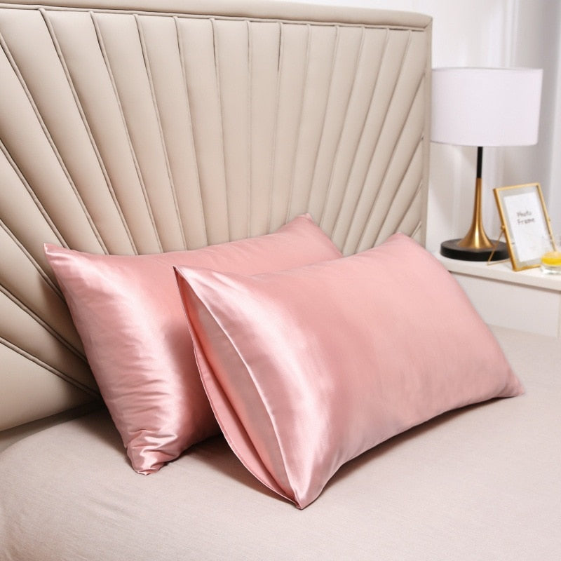 Luxury Satin Pillowcase | Silky Soft Fabric for Hair & Skin Care | Elegant Bedroom Essential 3