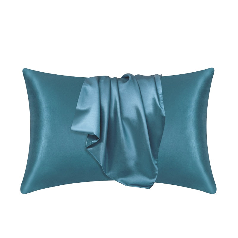 Luxury Satin Pillowcase | Silky Soft Fabric for Hair & Skin Care | Elegant Bedroom Essential 7