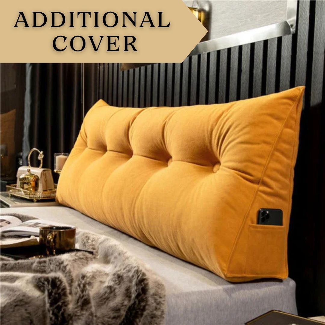 Luxury Wedge Pillow Covers | Removable & Machine Washable in 11 Colors | Perfect Fit for Custom Comfort 2