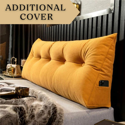 Luxury Wedge Pillow Covers | Removable & Machine Washable in 11 Colors | Perfect Fit for Custom Comfort 2