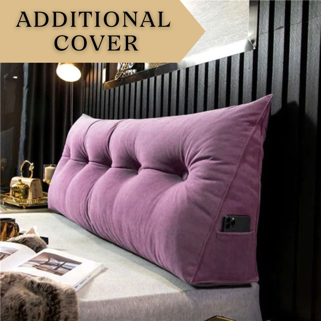 Luxury Wedge Pillow Covers | Removable & Machine Washable in 11 Colors | Perfect Fit for Custom Comfort 4