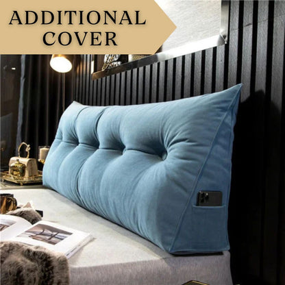 Luxury Wedge Pillow Covers | Removable & Machine Washable in 11 Colors | Perfect Fit for Custom Comfort 7