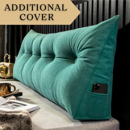 Luxury Wedge Pillow Covers | Removable & Machine Washable in 11 Colors | Perfect Fit for Custom Comfort 8