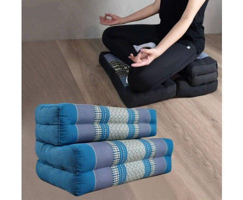 Meditation Cushion Set | Organic Kapok Cushion with Portable Design | Versatile Support for Comfort and Relaxation 1