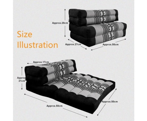 Meditation Cushion Set | Organic Kapok Cushion with Portable Design | Versatile Support for Comfort and Relaxation 3