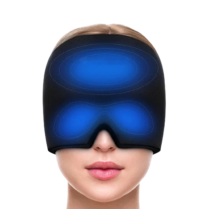 Migraine Relief Cap | Hot Cold Therapy Head Wrap for Fast Pain Relief | Comfortable Fit for Instant Alleviation 1