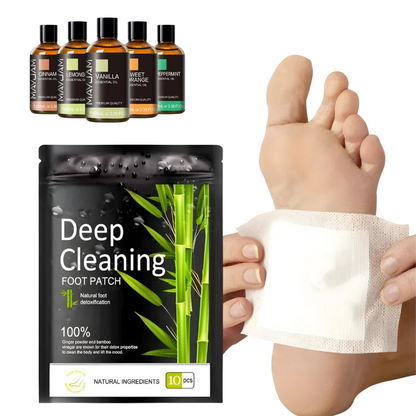 Natural Detox Foot Patches | Detoxifying Patches for Feet with Bamboo & Herbs | Overnight Detoxification for Improved Sleep 8