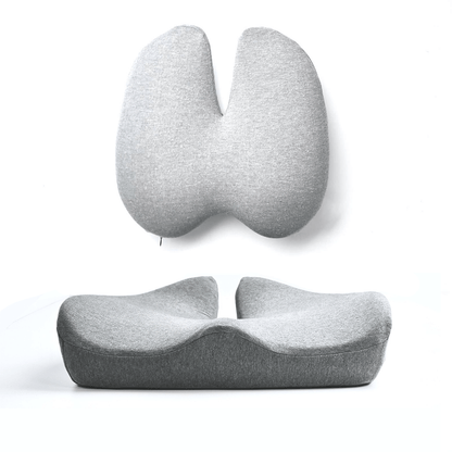 Orthopedic Seat Cushion Set with Pressure Relief Zones | Ergonomic Support for Pain-Free Sitting 0