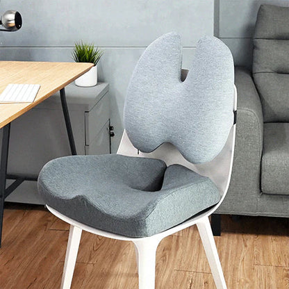 Orthopedic Seat Cushion Set with Pressure Relief Zones | Ergonomic Support for Pain-Free Sitting 2