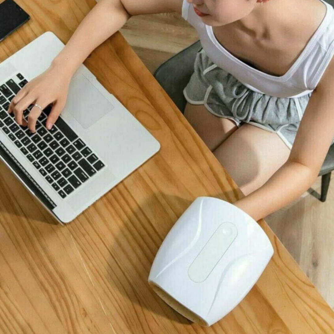 Portable Hand Massager | Cordless USB Device with Adjustable Heat & Compression | Pain Relief for Hand Stiffness and Discomfort 2
