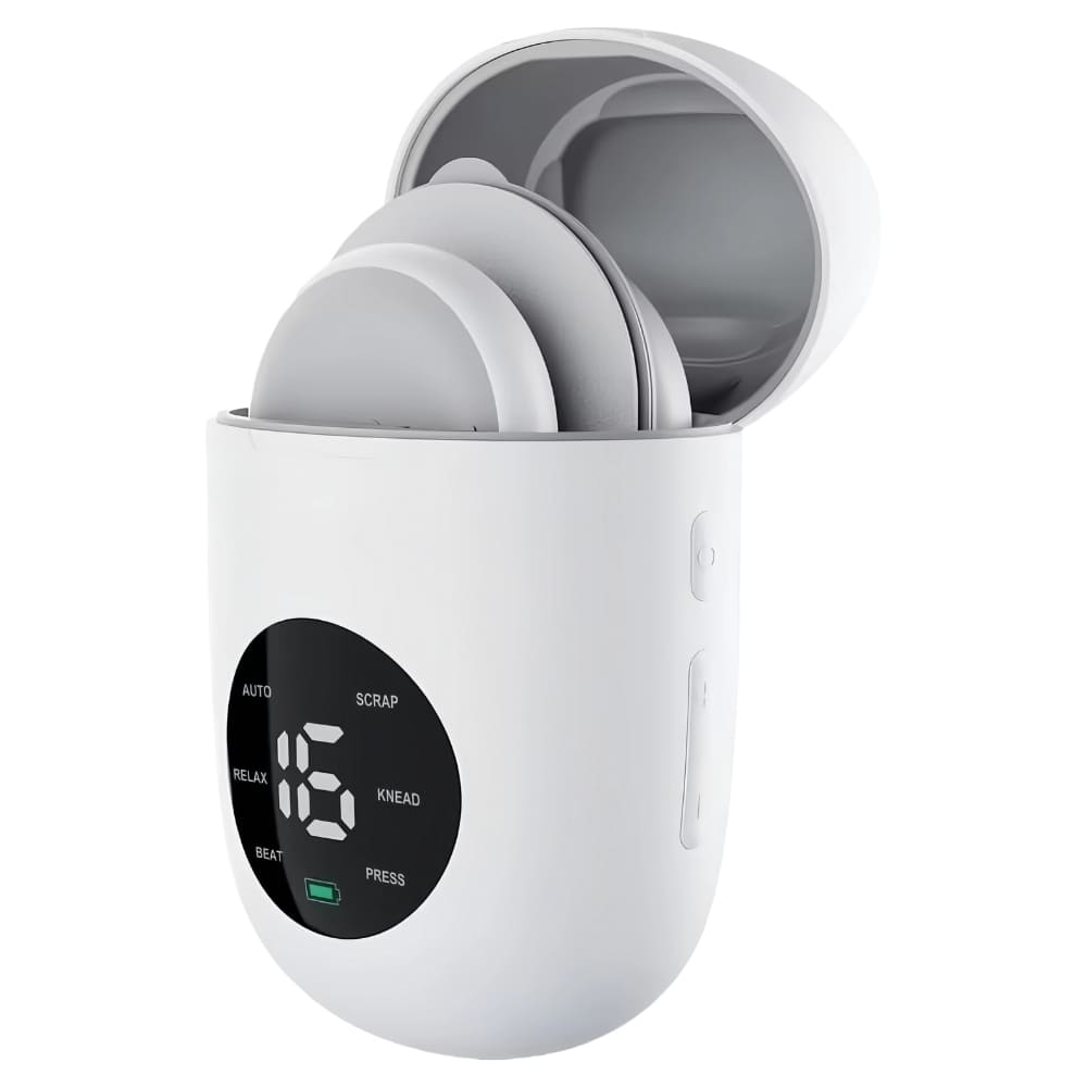 Portable Muscle Stimulator | Wireless TENS Machine with LCD Display & Charging Case for Effective Pain Relief 6