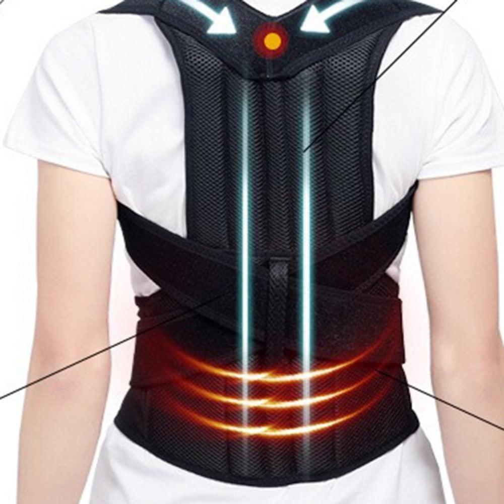 Posture Corrector Pro | Adjustable Back Support Brace with Breathable Padding | Comfort and Pain Relief for Improved Posture 1