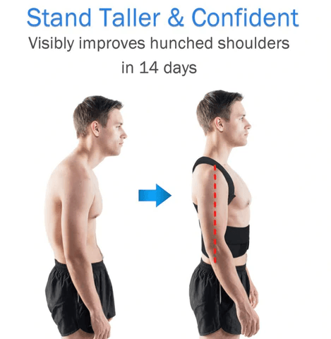 Posture Corrector Pro | Adjustable Back Support Brace with Breathable Padding | Comfort and Pain Relief for Improved Posture 2