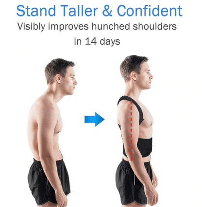 Posture Corrector Pro | Adjustable Back Support Brace with Breathable Padding | Comfort and Pain Relief for Improved Posture 2