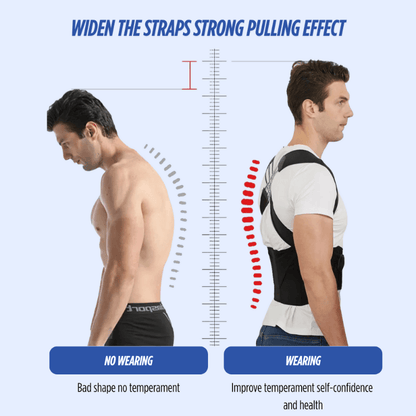 Posture Perfect | Adjustable Back Posture Corrector with Ergonomic Support | Comfort and Alignment for Improved Posture 5