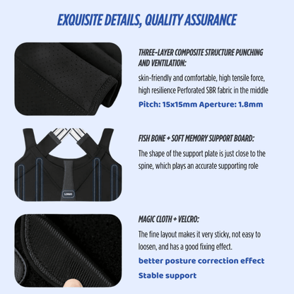 Posture Perfect | Adjustable Back Posture Corrector with Ergonomic Support | Comfort and Alignment for Improved Posture 7
