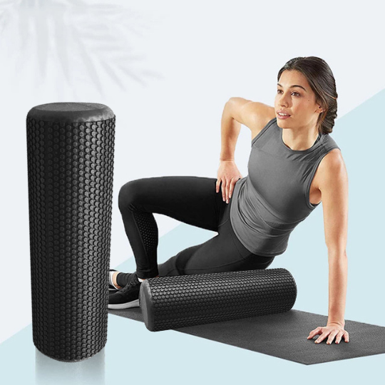 Premium Foam Roller | High-Density Muscle Roller for Back Pain Relief | Lightweight Design for Enhanced Flexibility 1