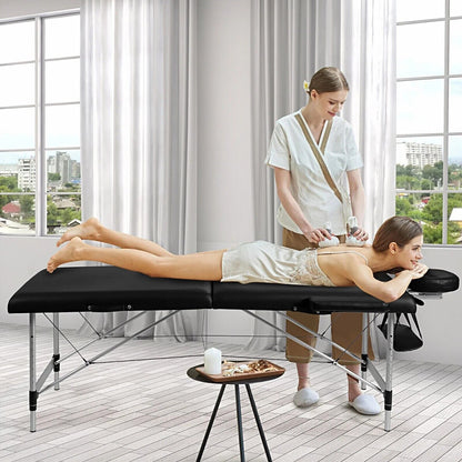 Premium Portable Massage Table with Adjustable Height & Lightweight Frame for Comfort Anywhere 0
