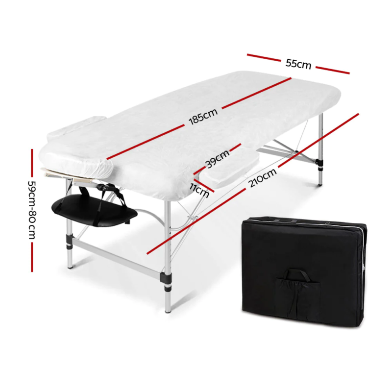 Premium Portable Massage Table with Adjustable Height & Lightweight Frame for Comfort Anywhere 3