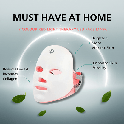 Radiant Glow | Red Light Therapy Facial Mask with Adjustable Fit | Anti-Aging Skin Rejuvenation for Youthful Appearance 2