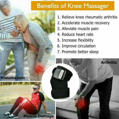 Rechargeable Knee Massager with Adjustable Heat & Vibration | Cordless Relief for Arthritis Pain 7