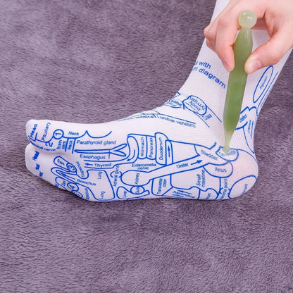 Reflexology Comfort Socks | Therapeutic Foot Massage with Massage Nodes | Soft Cotton Blend for Enhanced Relaxation 2