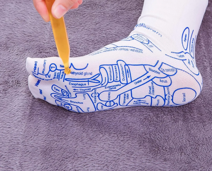 Reflexology Comfort Socks | Therapeutic Foot Massage with Massage Nodes | Soft Cotton Blend for Enhanced Relaxation 4
