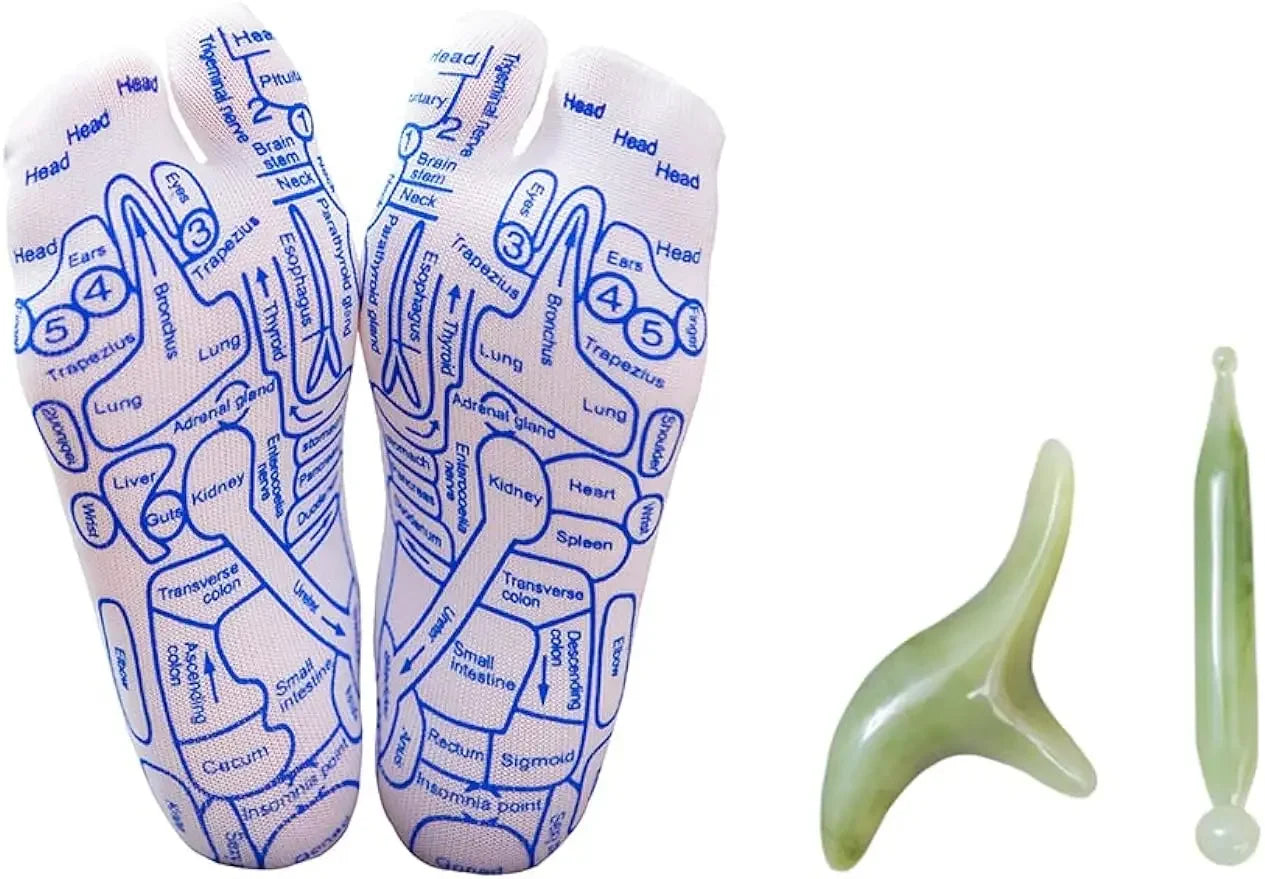 Reflexology Comfort Socks | Therapeutic Foot Massage with Massage Nodes | Soft Cotton Blend for Enhanced Relaxation 5