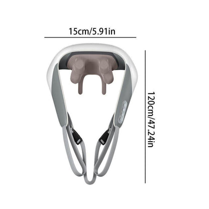 RelaxEase | Neck and Shoulder Massager with Adjustable Heat Settings | Portable Relief for Stress and Tension 7