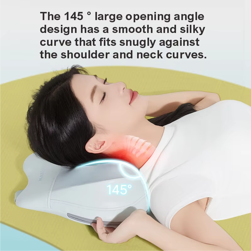 Relaxation Haven | Massage Pillow with 3D Kneading & Heat Therapy | Ergonomic Design for Ultimate Muscle Relief 7