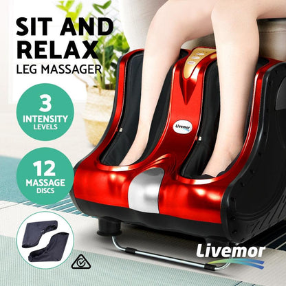 Relaxation Haven | Shiatsu Foot and Calf Massager with 360° All-Dimensional Massage | Customized Settings for Ultimate Comfort 2