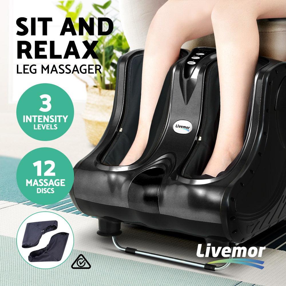 Relaxation Haven | Shiatsu Foot and Calf Massager with 360° All-Dimensional Massage | Customized Settings for Ultimate Comfort 5