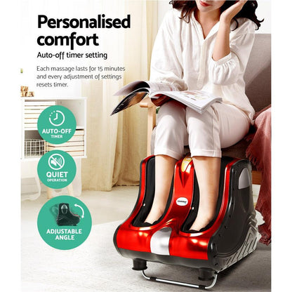 Relaxation Haven | Shiatsu Foot and Calf Massager with 360° All-Dimensional Massage | Customized Settings for Ultimate Comfort 7
