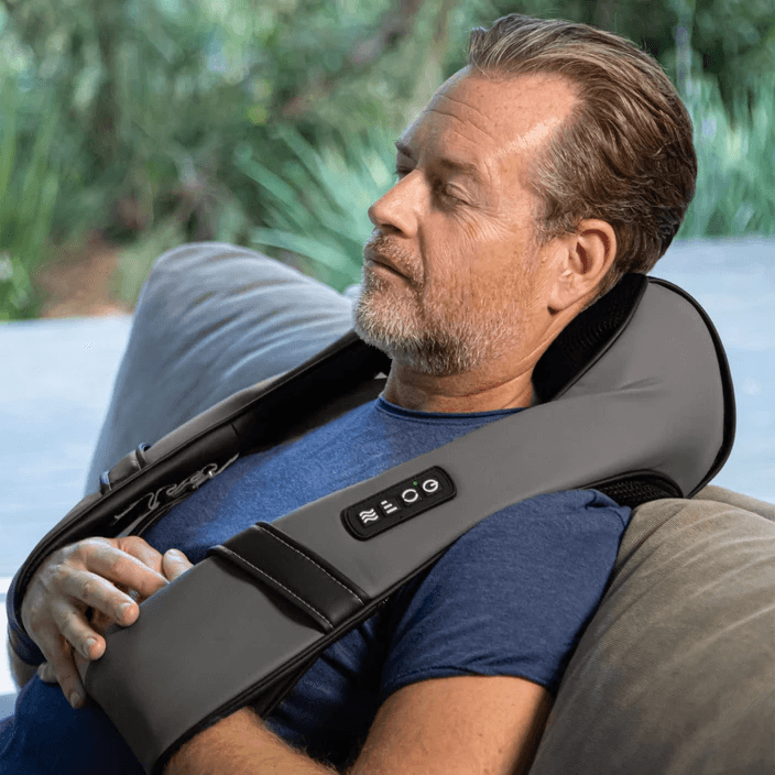 Relaxation Oasis | Neck and Shoulder Massager with Deep Heat Shiatsu | Portable Design for Ultimate Muscle Relief 1